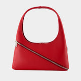Zip Handbag - Coperni - Leather - Red