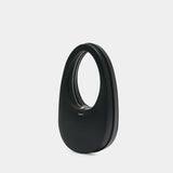 Mini Swipe Bag Purse - Coperni - Leather - Black