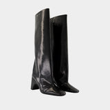 Cactus Bridge Boots - Coperni - Leather - Black