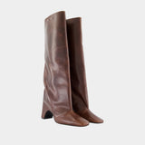 Bridge Boots - Coperni - Leather - Brown