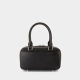 Mini Tote 黑色小牛皮购物袋包托特包