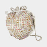 Crystal Heart Clutch - SELF PORTRAIT - Metal - Multicolor