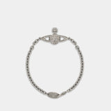 Mini Chain Necklace - Vivienne Westwood - Metal - Black