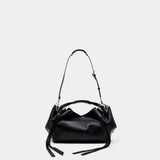 Knot-D Top Handle Medium Purse - DIESEL - Synthetic - Black