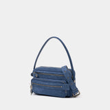 Camero Party V Shoulder Bag - Acne Studios - Leather - Blue