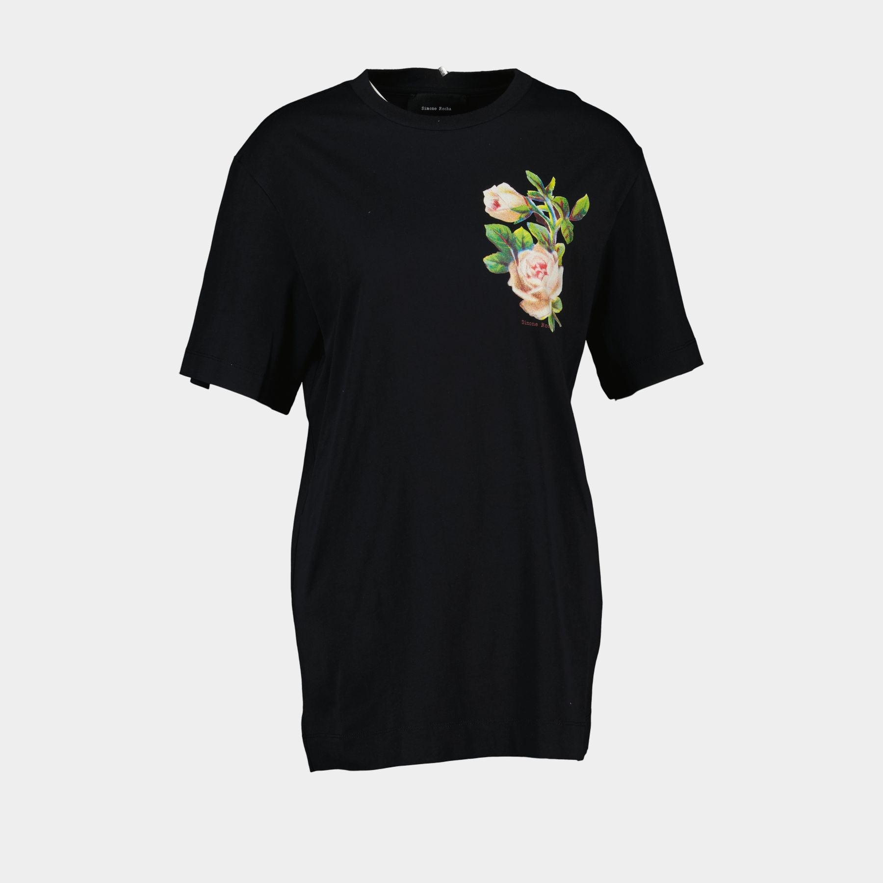 その他 Rose Banquet T Shirt - Simone Rocha - Cotton - Black Rose Banquet T Shirt - Simone Rocha - Cotton - Black