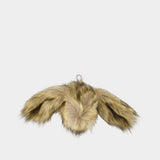 Hare Coin Purse - Simone Rocha - Fake Fur - Brown