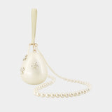 Micro Egg Crossbody - Simone Rocha - Acrylic - Ivory