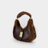 Kat Small Piping Purse - Ganni - Synthetic - Brown