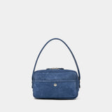 Camero Party V Shoulder Bag - Acne Studios - Leather - Blue