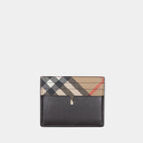 Ms New Tall Sandon Pop Card Holder - Burberry - Leather - Multicolor