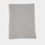 Sajeanne Scarf - Samsoe Samsoe - Wool - Grey