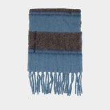 Alex Scarf - Samsoe Samsoe - Wool - Blue