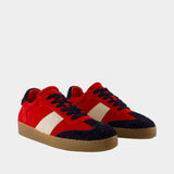 Sanoa Sneakers - Samsoe Samsoe - Leather - Red