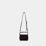 Salylo S Handbag - Samsoe Samsoe - Leather - Dark Brown