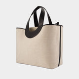 Saberta Beach 16032 Shopper Bag - SAMSØE SAMSØE - Cotton - Beige