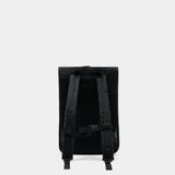 Rolltop W3 Backpack - RAINS - Synthetic - Black
