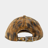 Cap - Ganni - Cotton - Multicolor