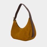 Hobo Belt Medium Shoulder Bag - Ganni - Synthetic - Brown