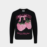 Sweat Graphic - Ganni - Wool - Multi