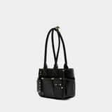 Posy Small Shoulder Bag - Ganni - Leather - Black