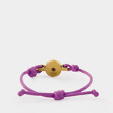 Bracelet - Versace - Metal - Purple
