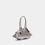 Manta Shoulder Bag - Alexander McQueen - Leather - Silver