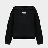 Sweatshirt - MM6 Maison Margiela - Cotton - Black