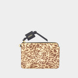 Zip Pouch - Isabel Marant - Leather - Brown
