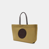 Ella Twist Shopper Bag - Tory Burch - Synthetic - Beige
