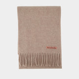 Scarf - Acne Studios - Wool - Beige