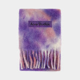 Acne Studios Fn Ux Scar000290 紫色羊毛 围巾