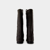 Buckle boots - Acne Studios - Leather - Brown