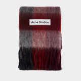 Scarf - Acne Studios - Wool - Red