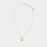 Denim Rivet Necklace - Acne Studios - Metal - Gold