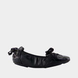 Bilaria Ballerinas - Acne Studios - Leather - Black