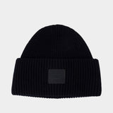 Beanie - Acne Studios - Wool - Black