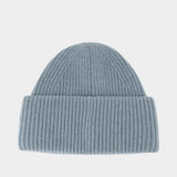 Beanie - Acne Studios - Wool - Blue