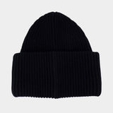Beanie - Acne Studios - Wool - Black