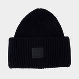 Beanie - Acne Studios - Wool - Black