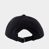 Cap - Acne Studios - Cotton - Black