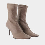 Ankle boots – Acne Studios – Leather – Greige
