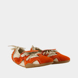 Sneakers - Acne Studios - Leather - Orange