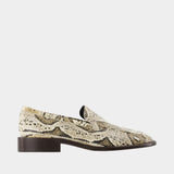 Ac Wn Shoe000100 Loafers - Acne Studios - Leather - Beige