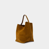 Belted Shopper Bag - TOTEME - Leather - Brown