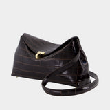 T-Lock Pouch - TOTEME - Leather - Brown