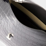 T-Lock 黑色皮制T型锁扣单肩包斜挎包