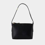 Scoop Wristlet Purse - TOTEME - Leather - Black