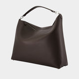 Scoop Shopper Bag - TOTEME - Leather - Brown
