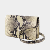 T-Lock Python Crossbody - TOTEME - Leather - Multi